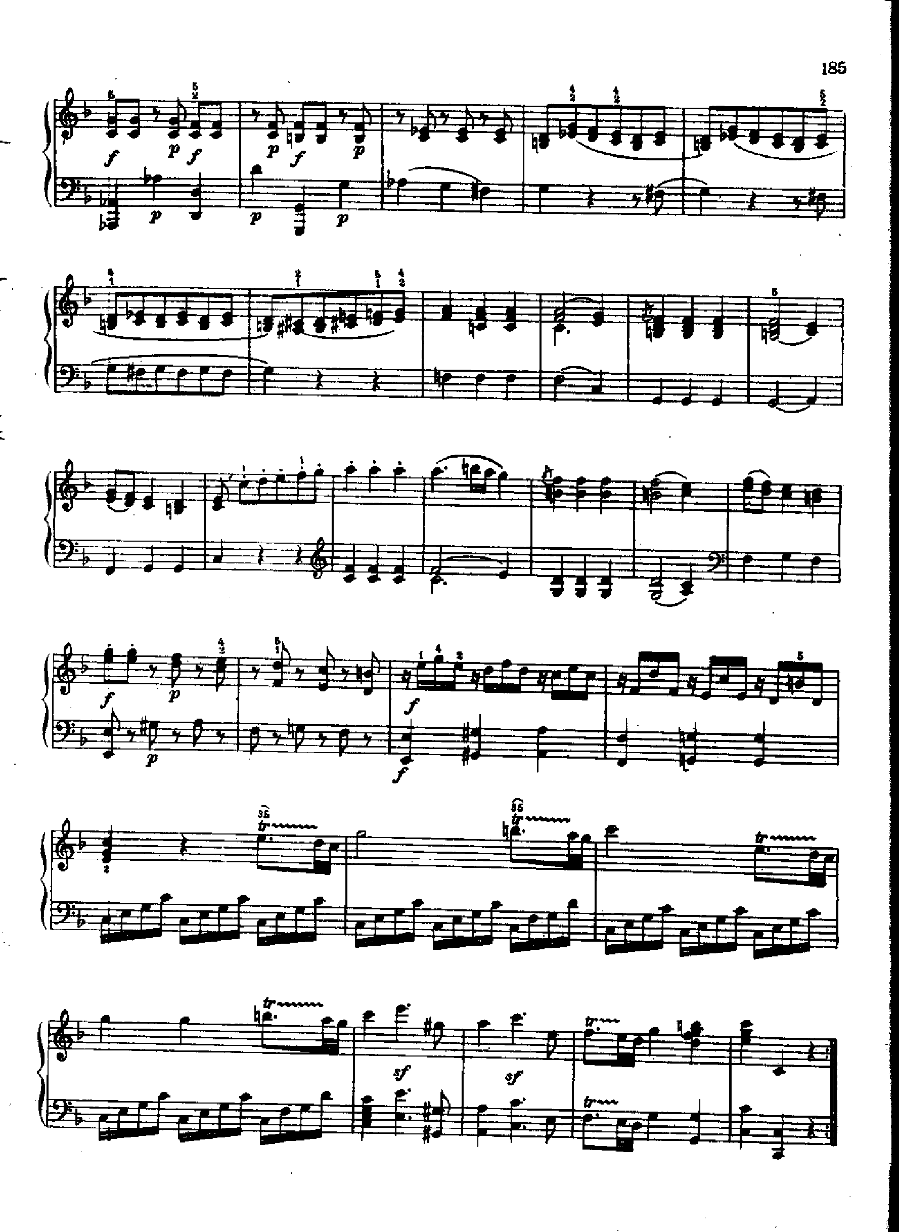 奏鸣曲Nr.332 键盘类 钢琴钢琴曲谱（图3）
