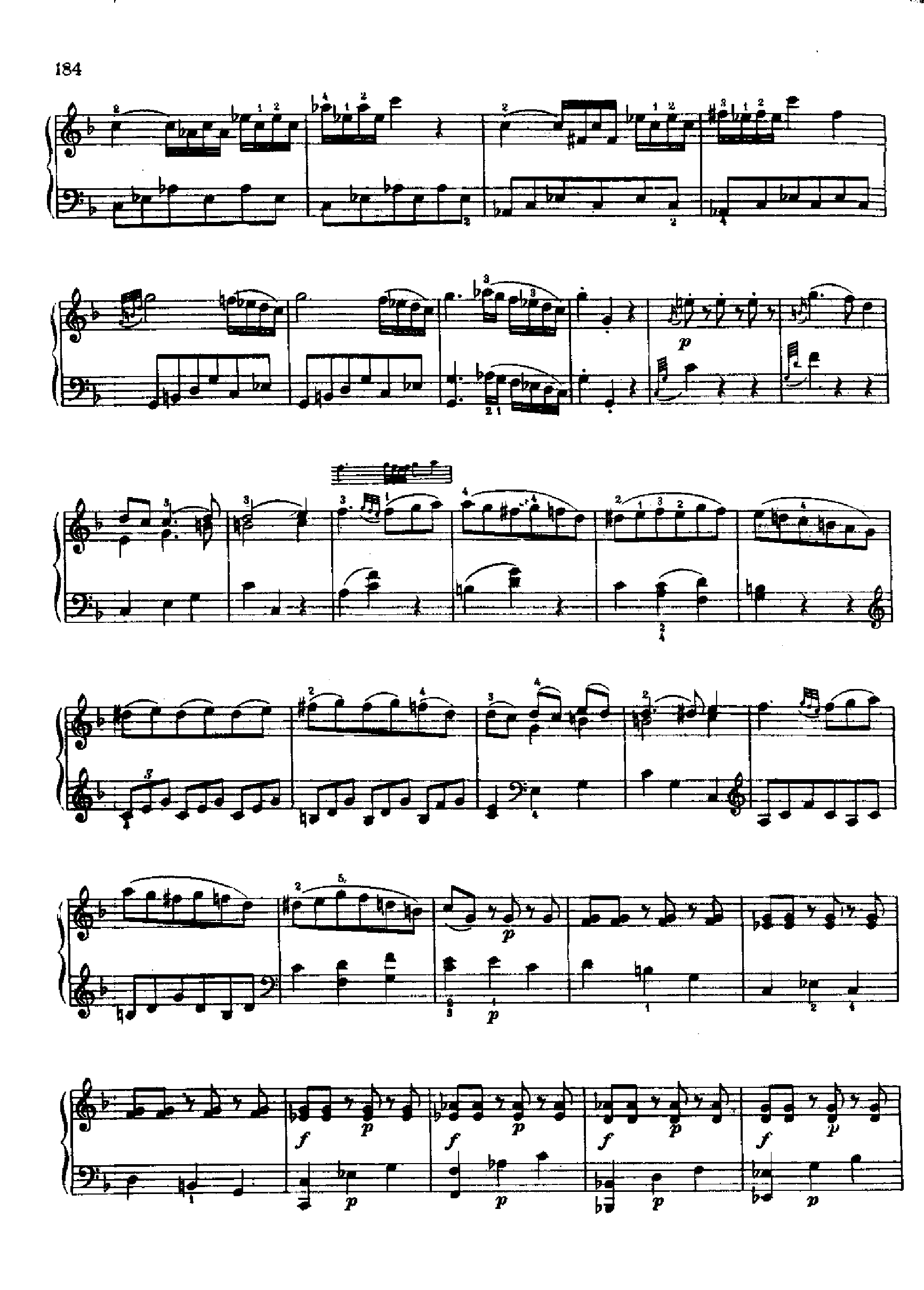 奏鸣曲Nr.332 键盘类 钢琴钢琴曲谱（图2）