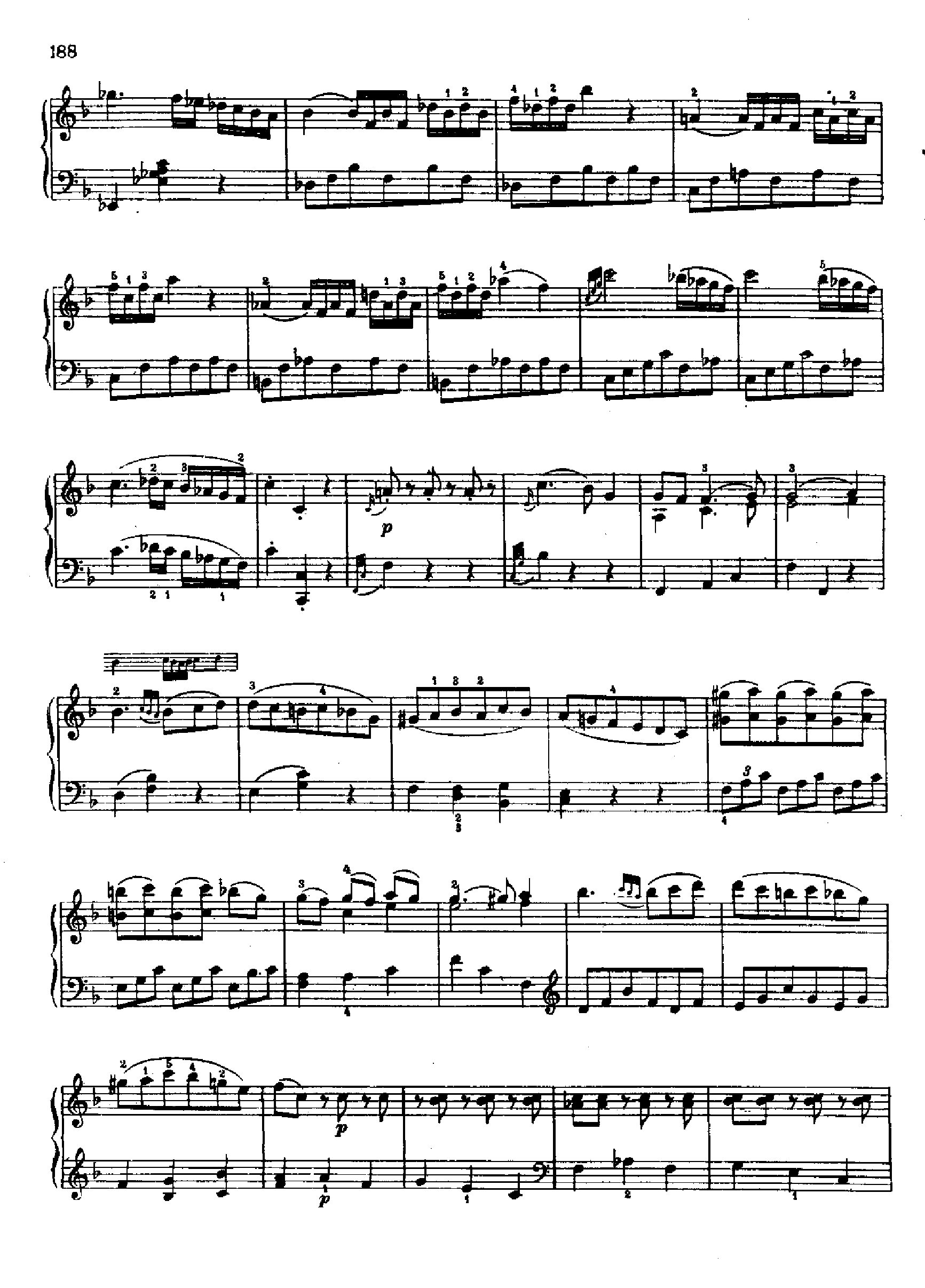 奏鸣曲Nr.332 键盘类 钢琴钢琴曲谱（图6）