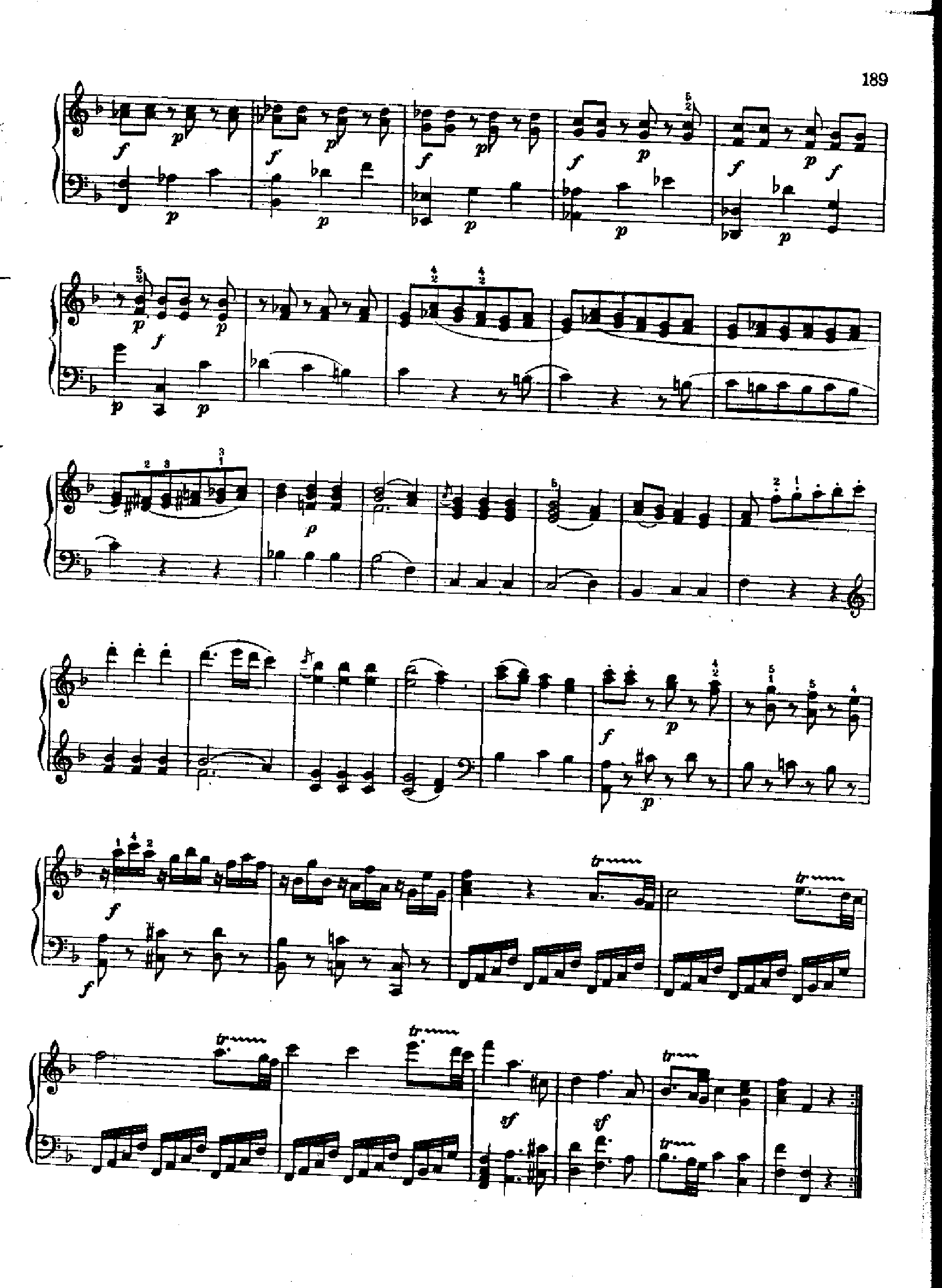 奏鸣曲Nr.332 键盘类 钢琴钢琴曲谱（图7）