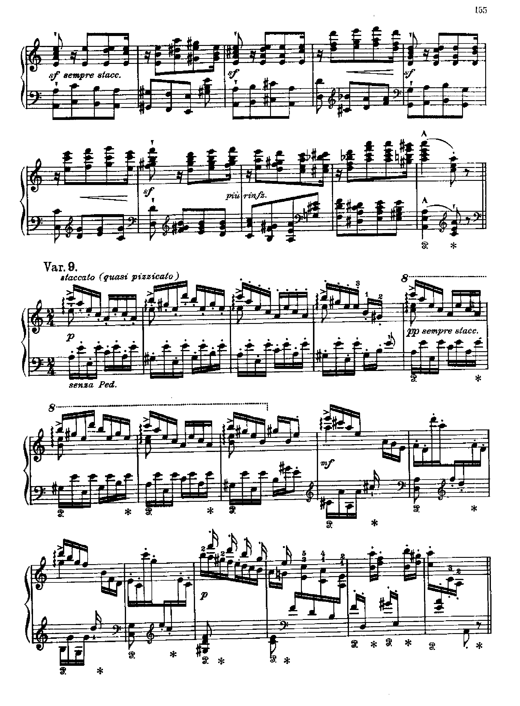 帕格尼尼-练习曲第六首 键盘类 钢琴钢琴曲谱（图8）