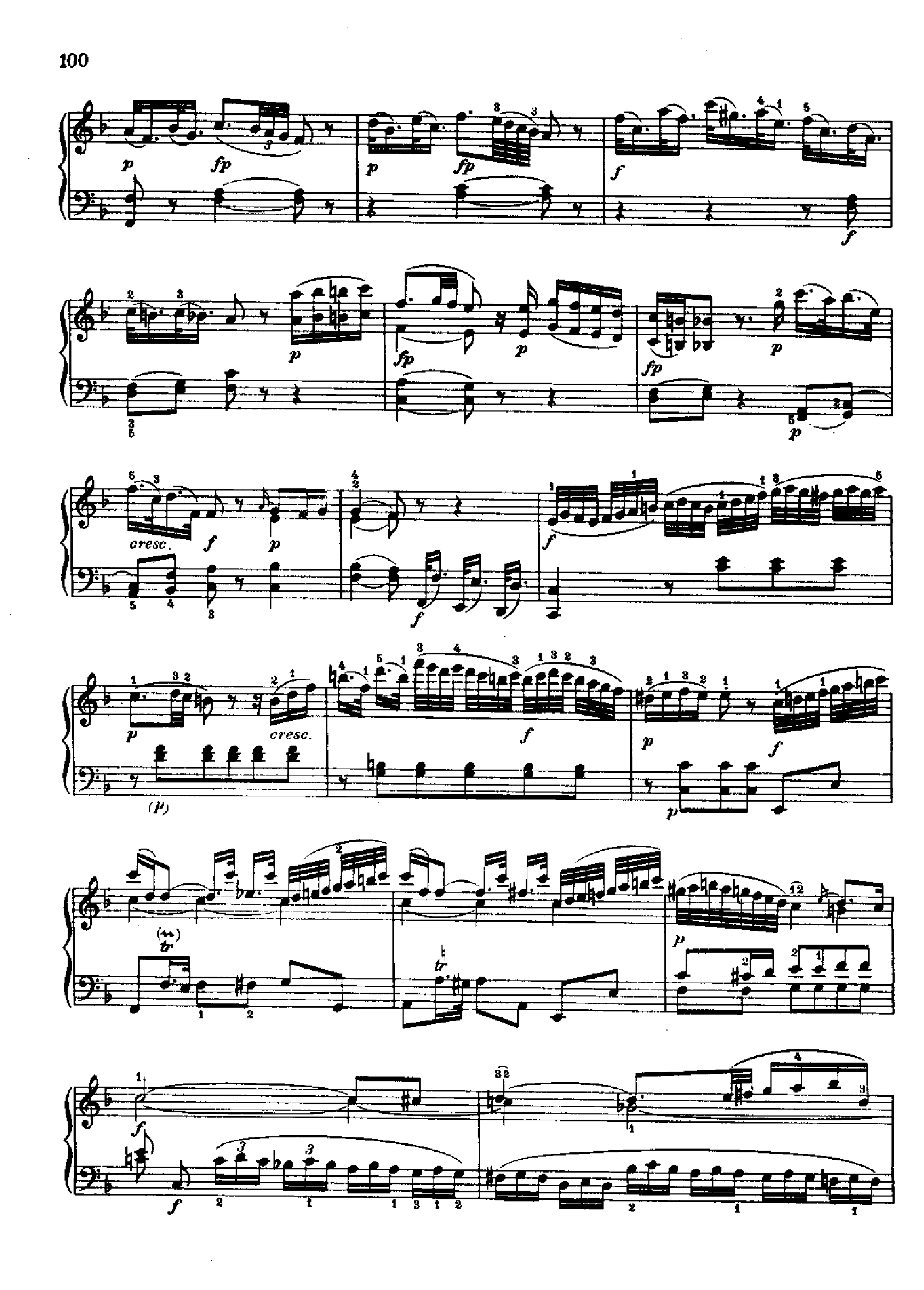 奏鸣曲Nr.309 键盘类 钢琴钢琴曲谱（图9）