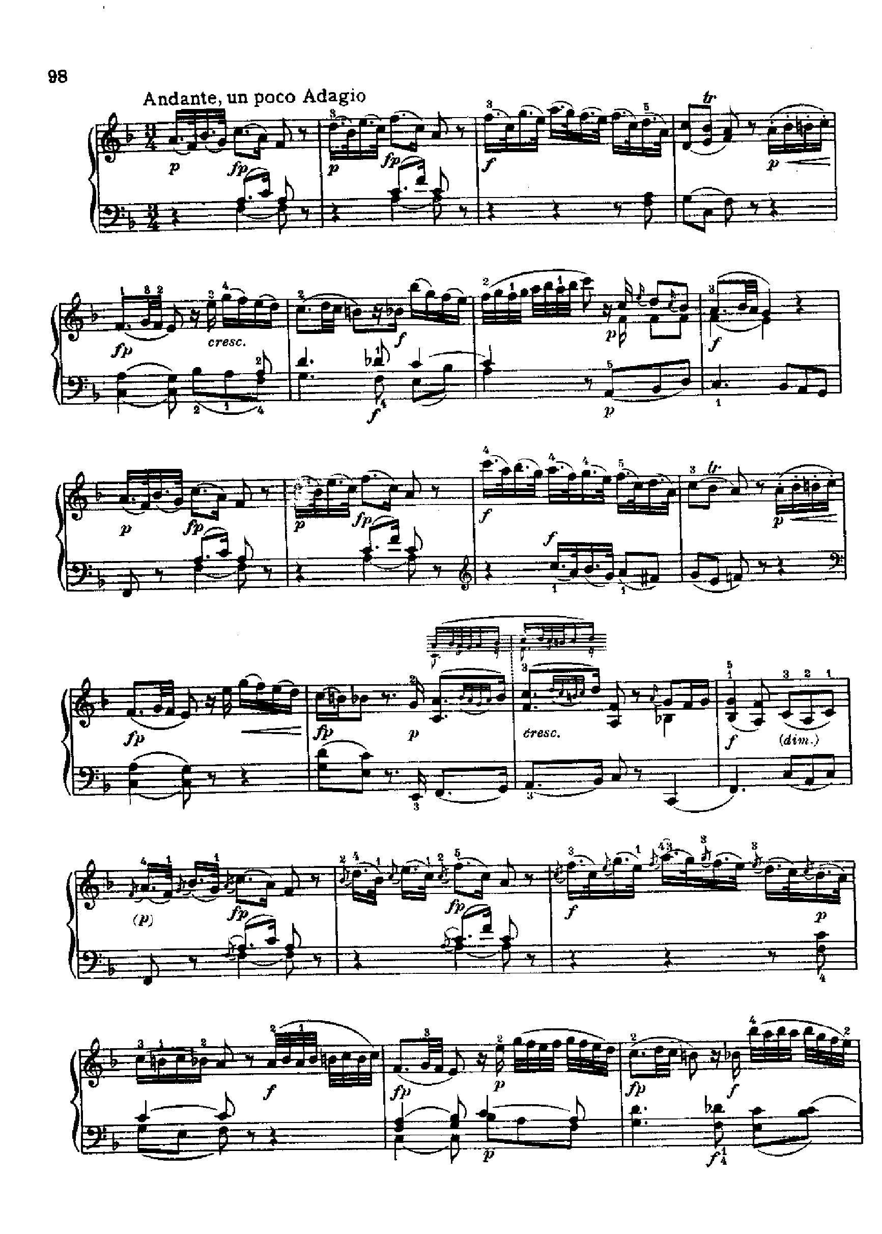 奏鸣曲Nr.309 键盘类 钢琴钢琴曲谱（图7）