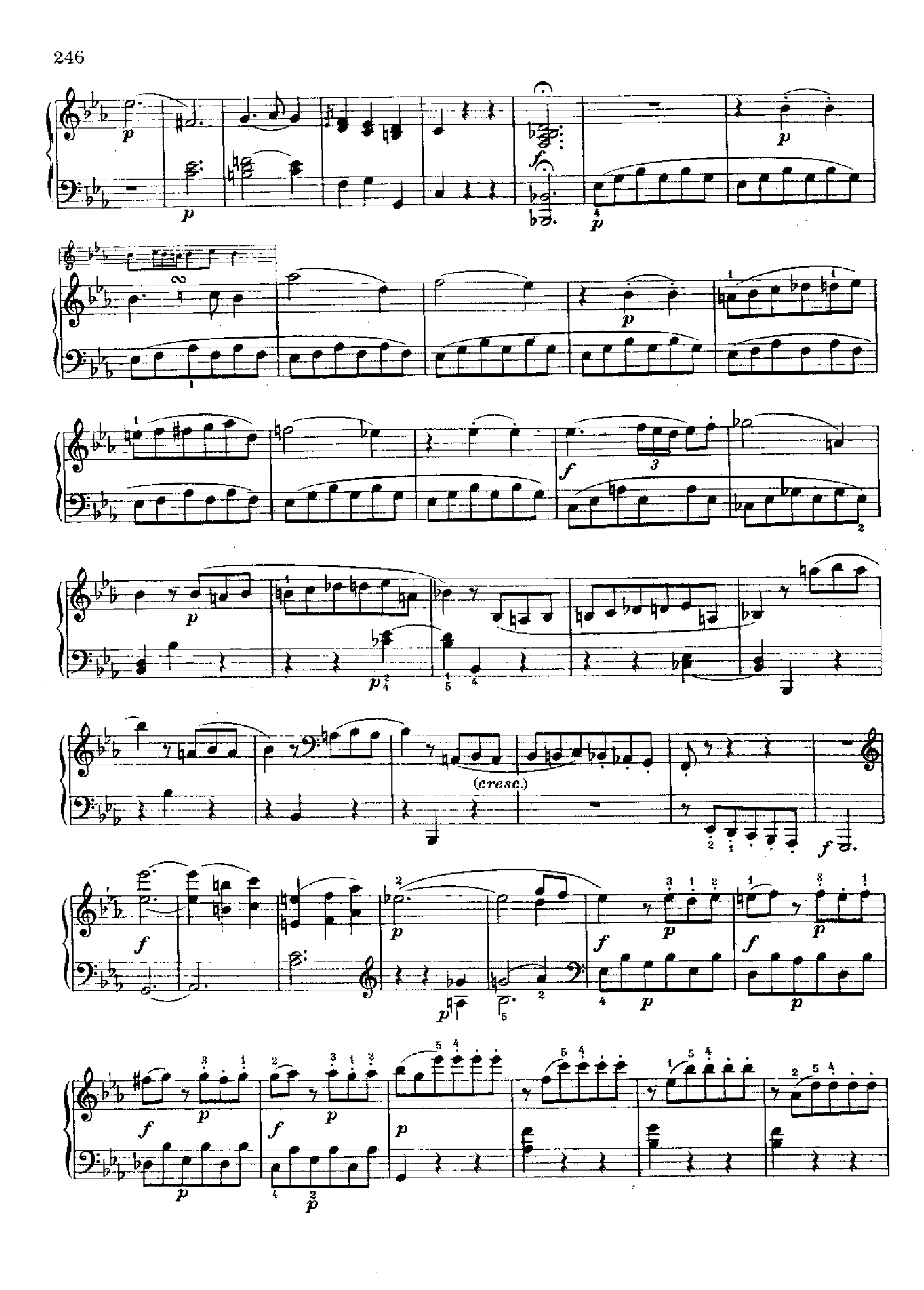 奏鸣曲Nr.457 键盘类 钢琴钢琴曲谱（图13）