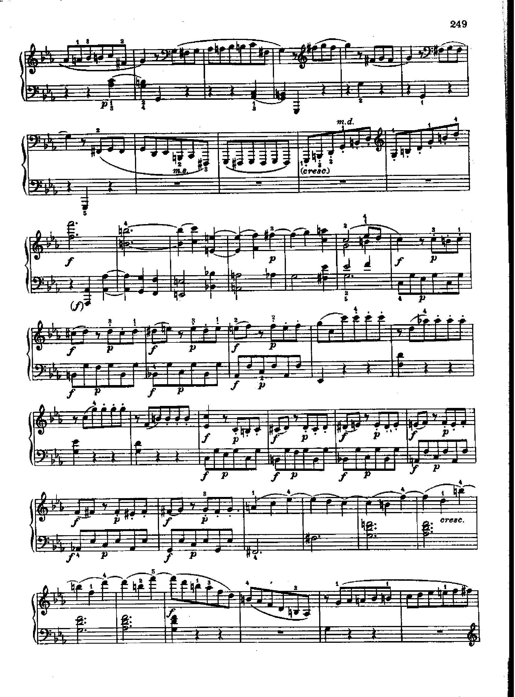 奏鸣曲Nr.457 键盘类 钢琴钢琴曲谱（图16）