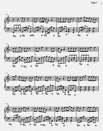 大悲咒钢琴曲谱（图3）
