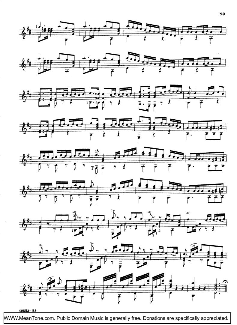 Polonaise钢琴曲谱（图1）