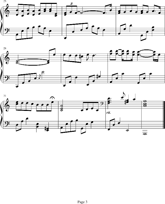 A promise钢琴曲谱（图3）