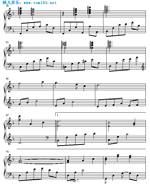 灰色空间钢琴曲谱（图5）