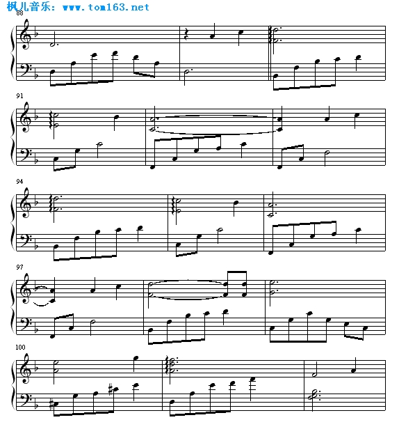 灰色空间钢琴曲谱（图7）