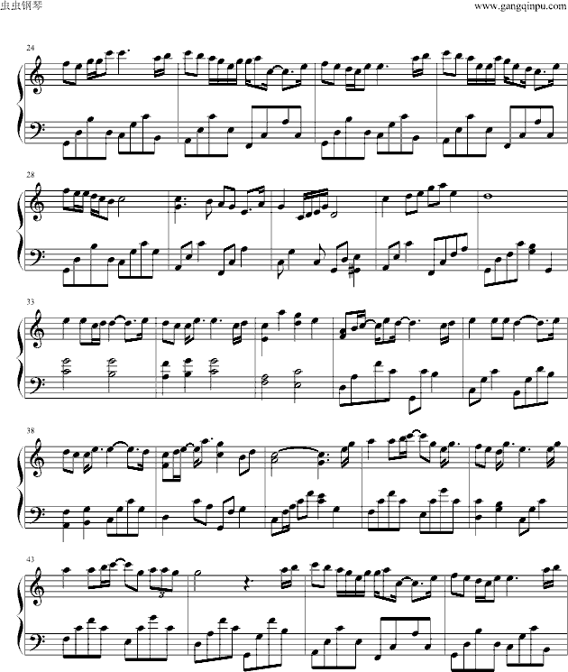 属于钢琴曲谱（图2）