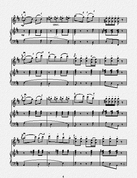 张延龄《欢乐的养鸡场》钢琴曲谱（图4）