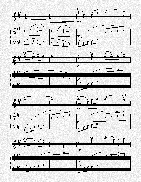 张延龄《欢乐的养鸡场》钢琴曲谱（图8）