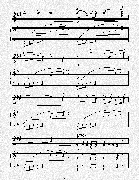 张延龄《欢乐的养鸡场》钢琴曲谱（图9）