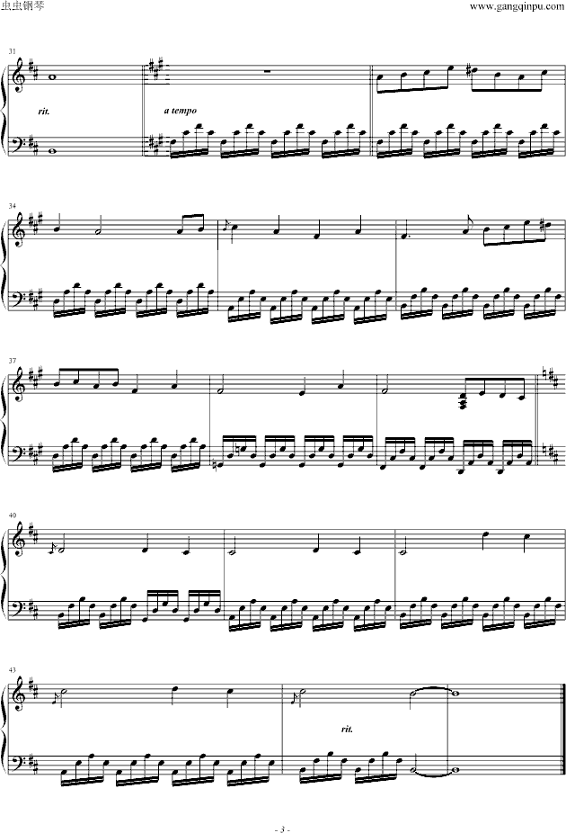 Sight钢琴曲谱（图3）
