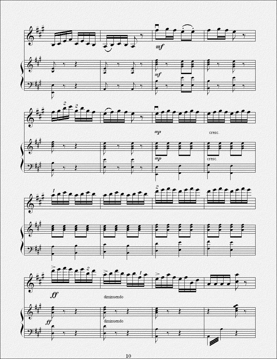 欢乐的养鸡场（小提琴曲）钢琴曲谱（图10）