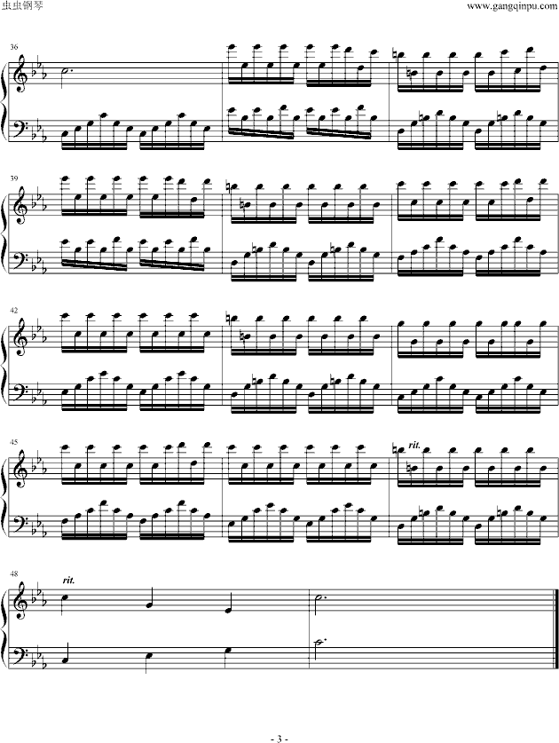La Dispute钢琴曲谱（图3）