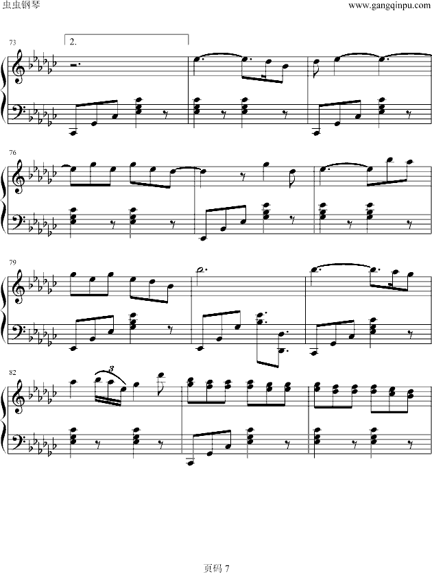 Bolero钢琴曲谱（图7）