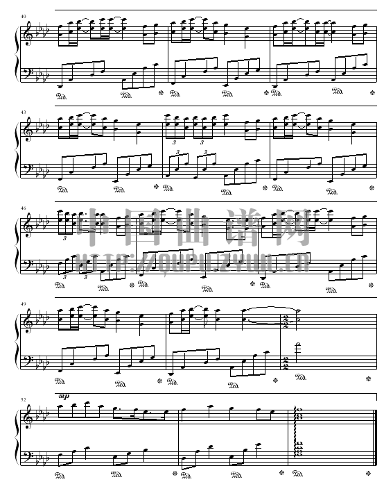 神话     [钢琴谱]钢琴曲谱（图3）