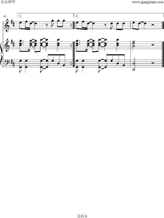 Miracle钢琴曲谱（图8）