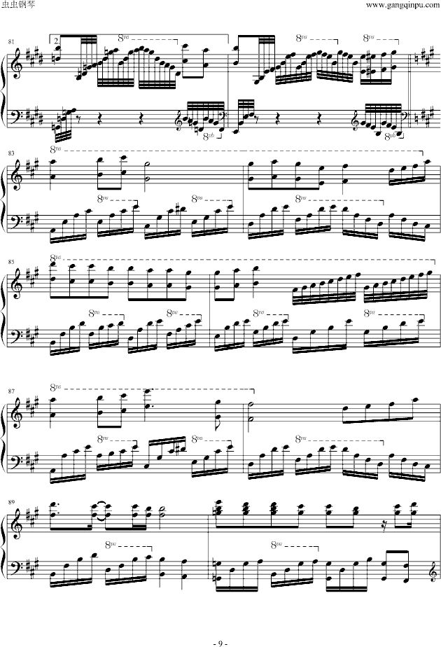 melodies of life钢琴曲谱（图9）
