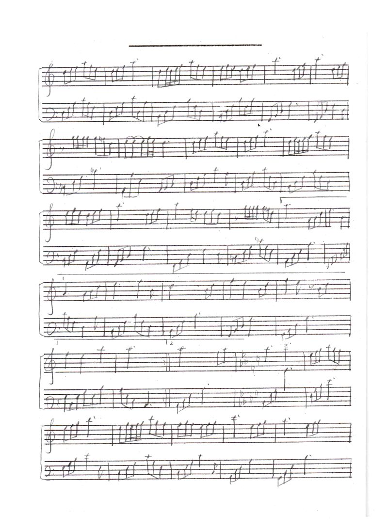 月光手札钢琴曲谱（图2）