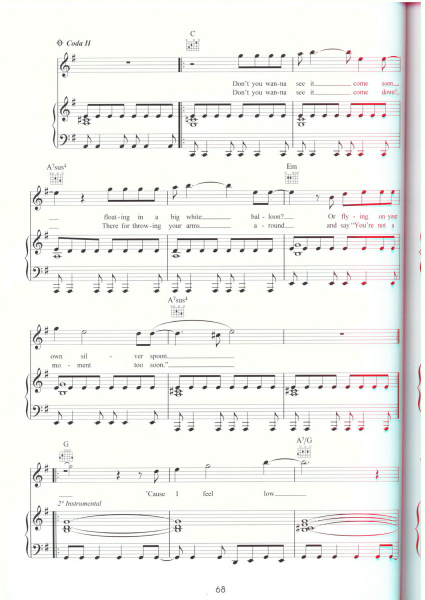 LOW钢琴曲谱（图6）