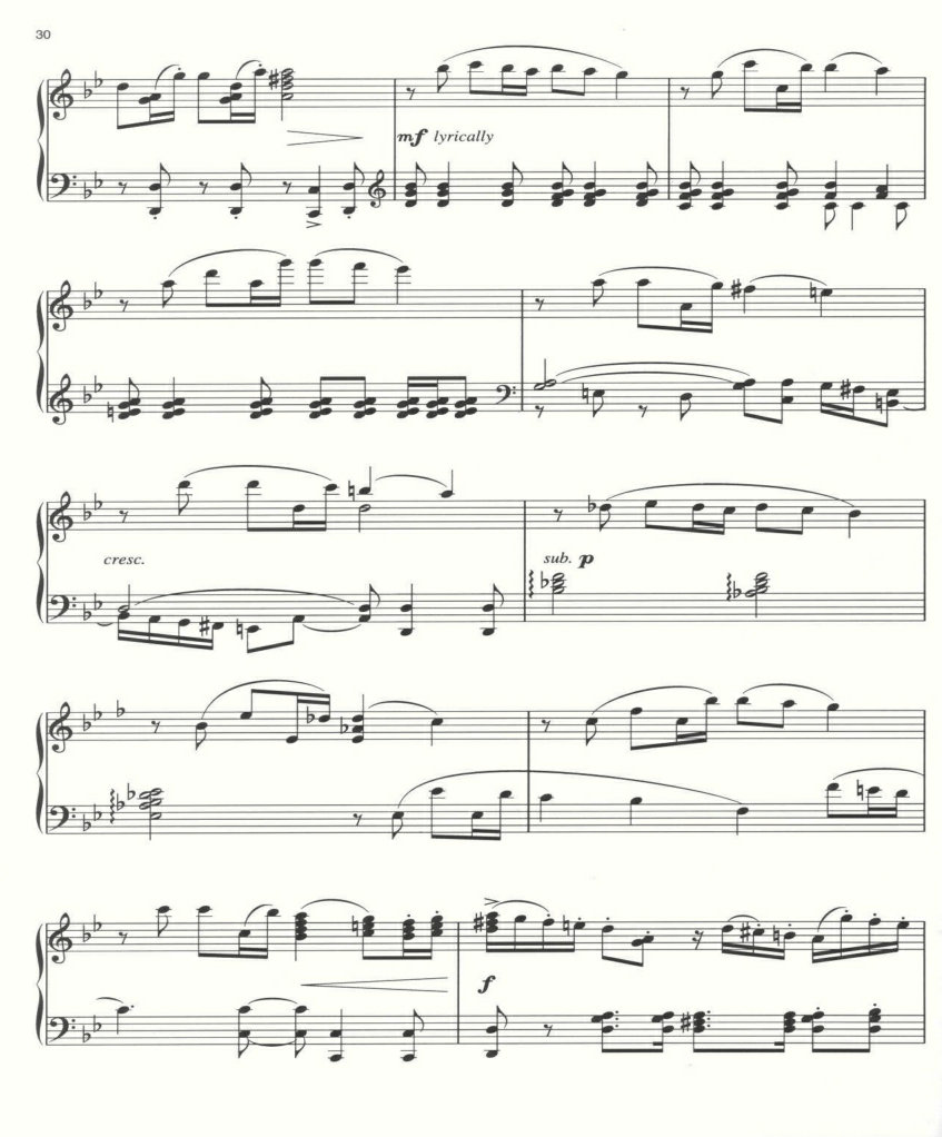 侏罗纪公园钢琴曲谱（图5）