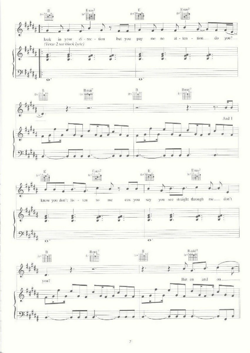 SHIVER钢琴曲谱（图2）
