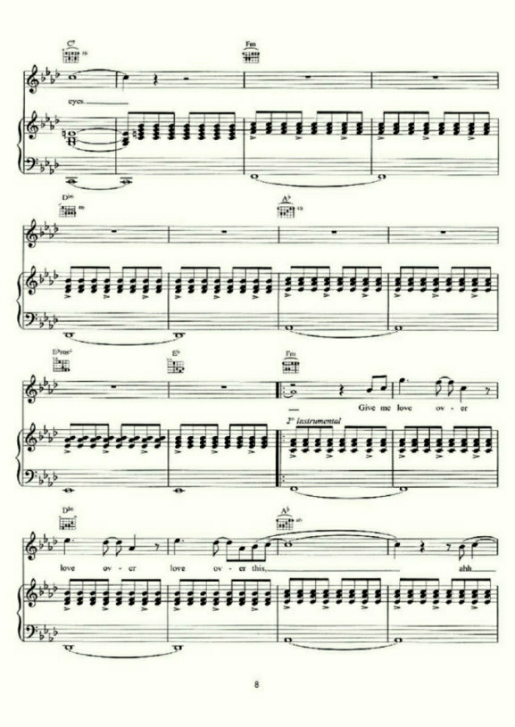 POLITIK钢琴曲谱（图4）