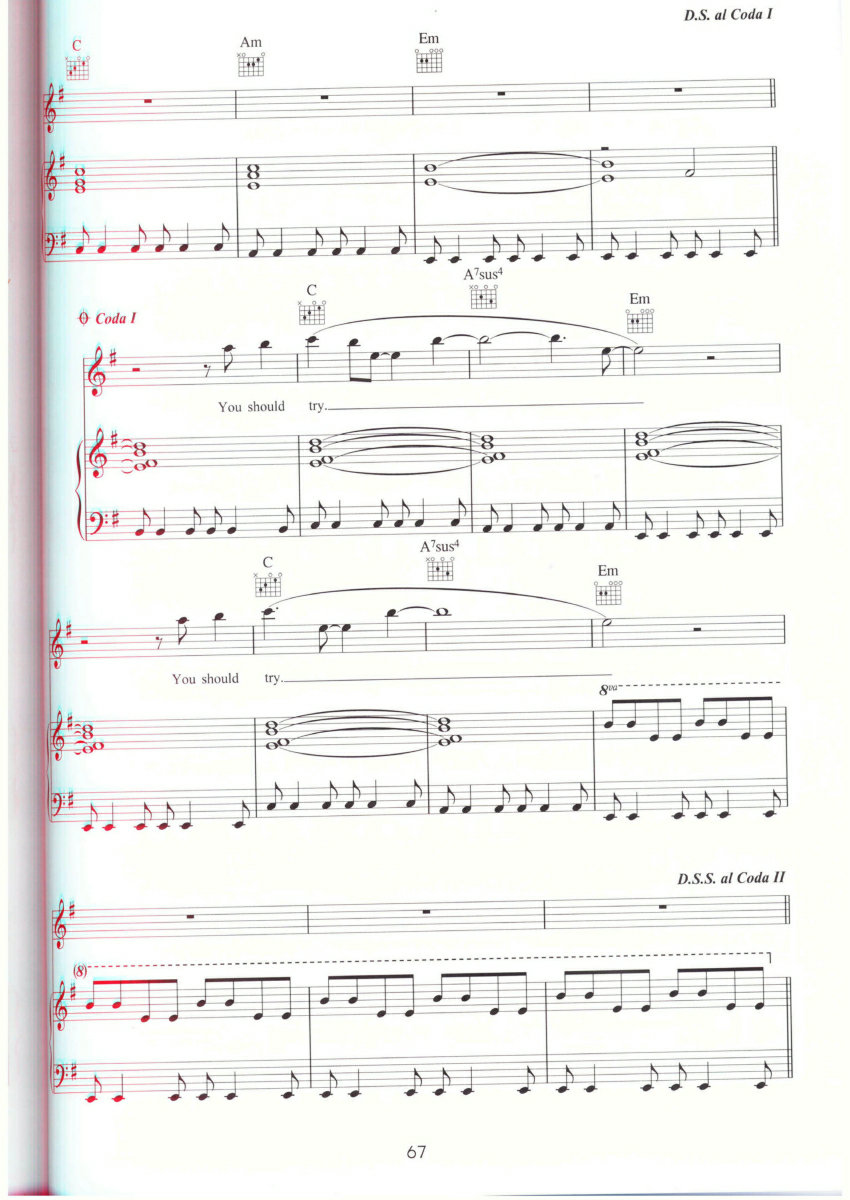 LOW钢琴曲谱（图5）