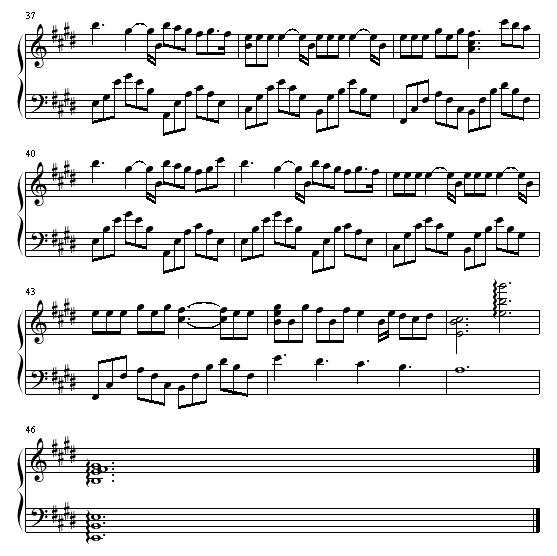 I think I-浪漫滿屋-插曲钢琴曲谱（图4）