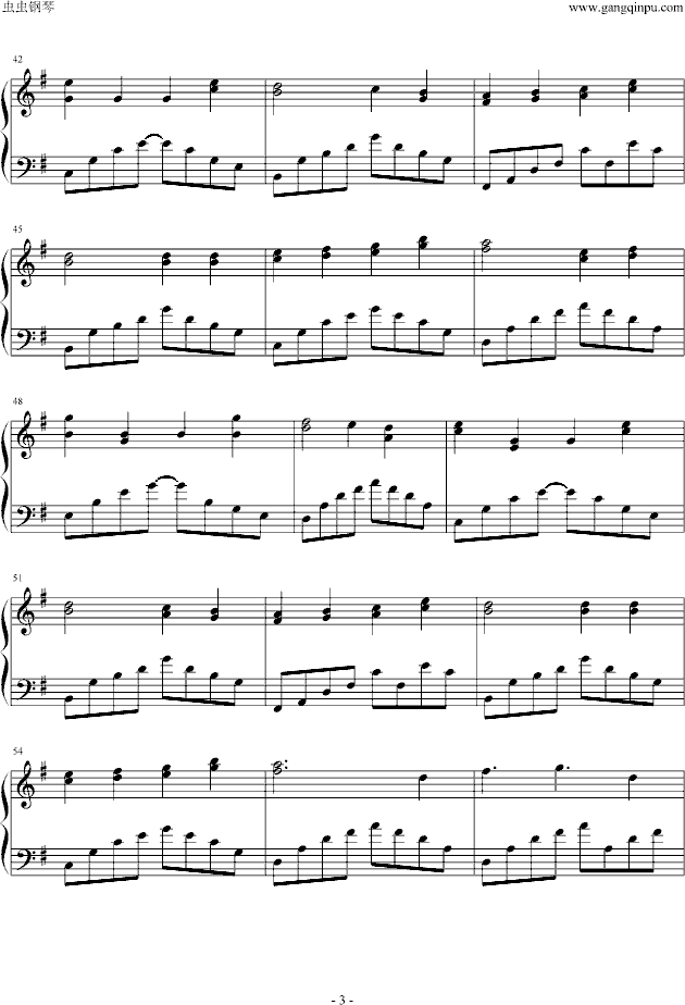 Everlasting钢琴曲谱（图3）