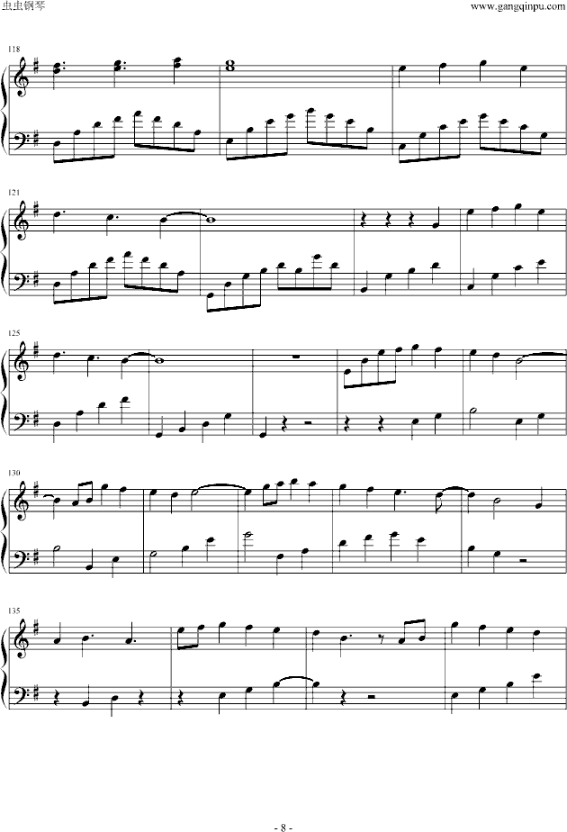 Everlasting钢琴曲谱（图8）