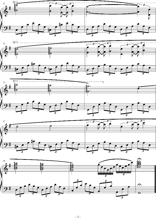 冷藏的爱钢琴曲谱（图3）