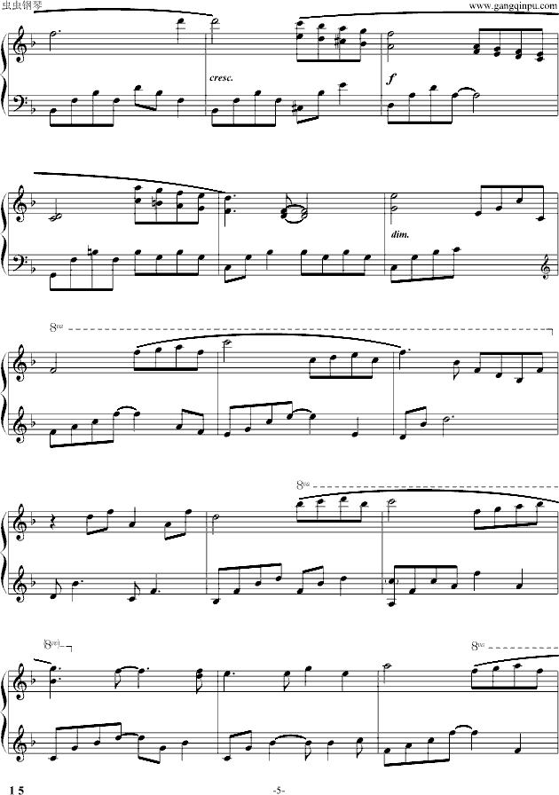 Sundial Dreams(白日梦）钢琴曲谱（图5）