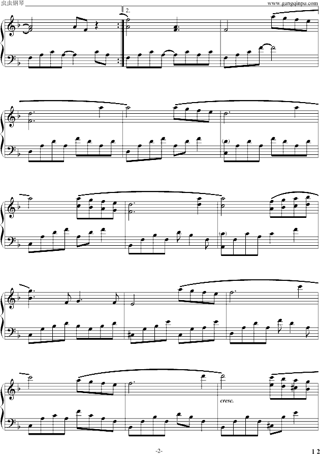 Sundial Dreams(白日梦）钢琴曲谱（图2）