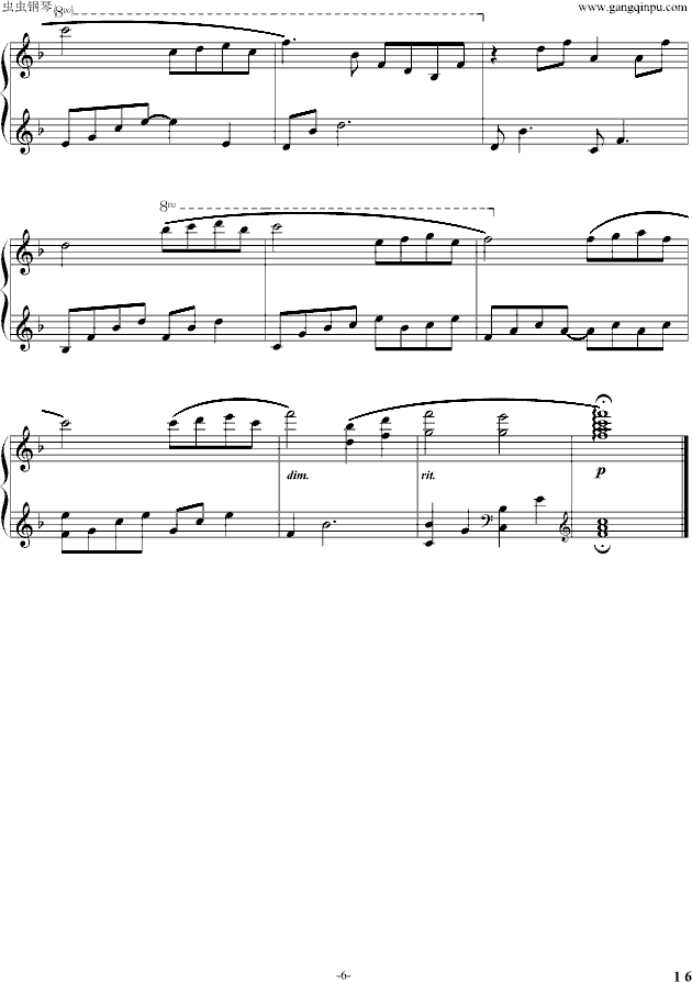 Sundial Dreams(白日梦）钢琴曲谱（图6）