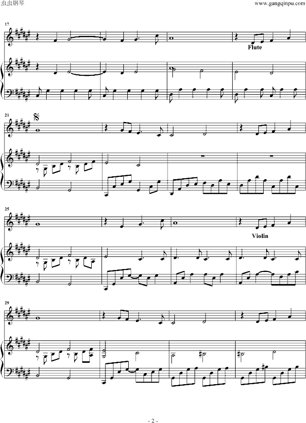 The Winding Path钢琴曲谱（图2）