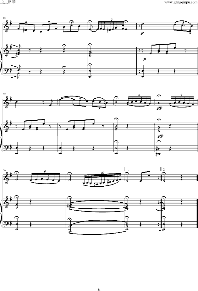 叙事曲钢琴曲谱（图6）