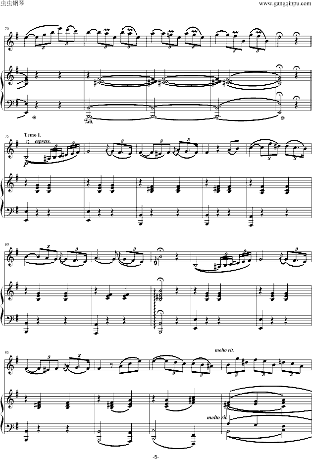 叙事曲钢琴曲谱（图5）