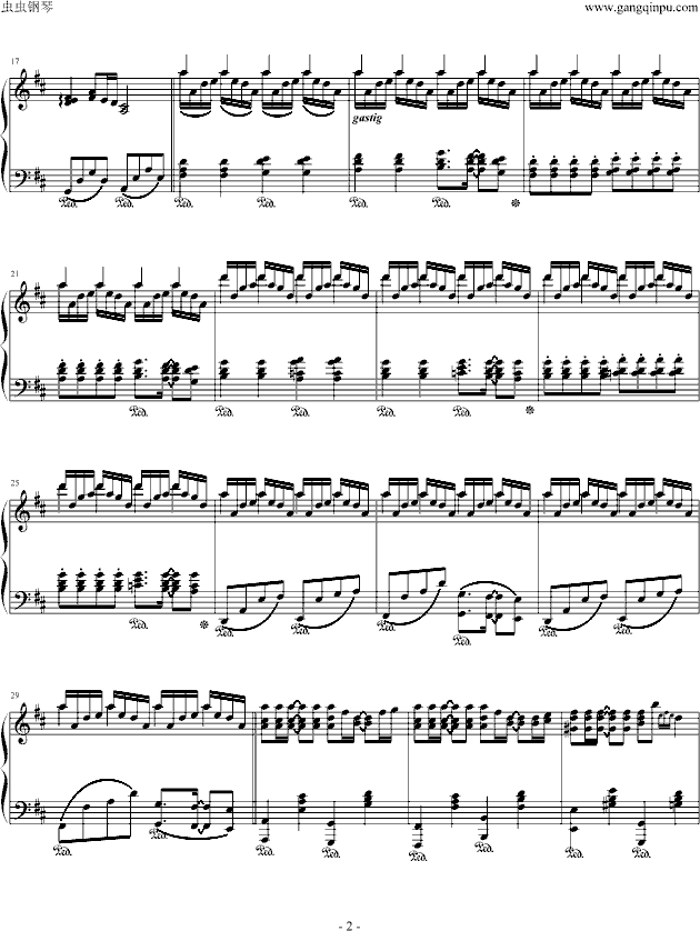 菊次郎之夏(Summer)钢琴曲谱（图2）
