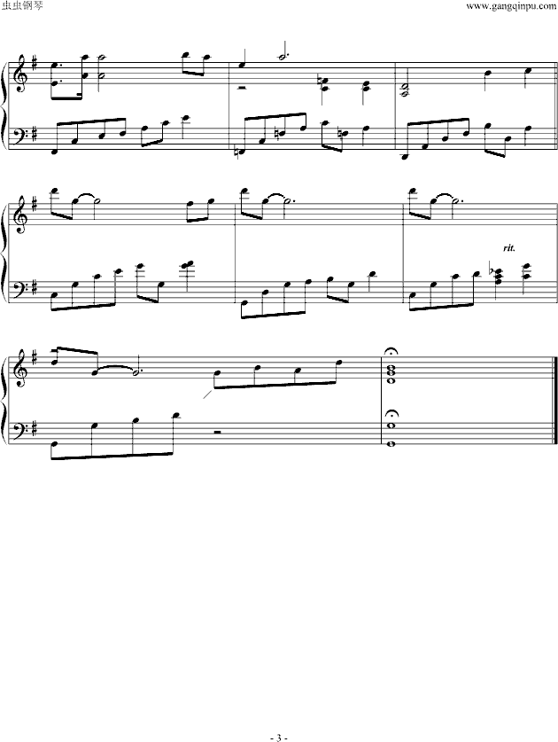 Love Theme钢琴曲谱（图3）
