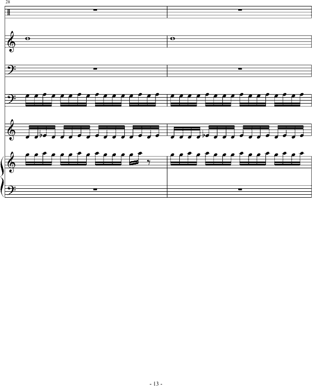 骑士精神钢琴曲谱（图13）