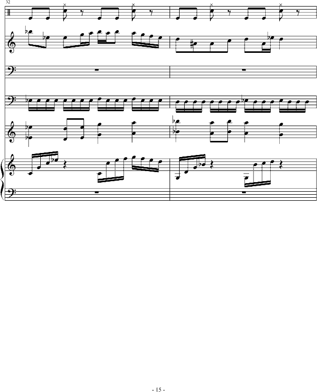骑士精神钢琴曲谱（图15）