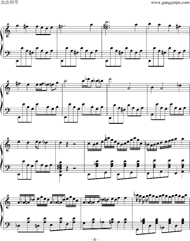 zarda钢琴曲谱（图6）