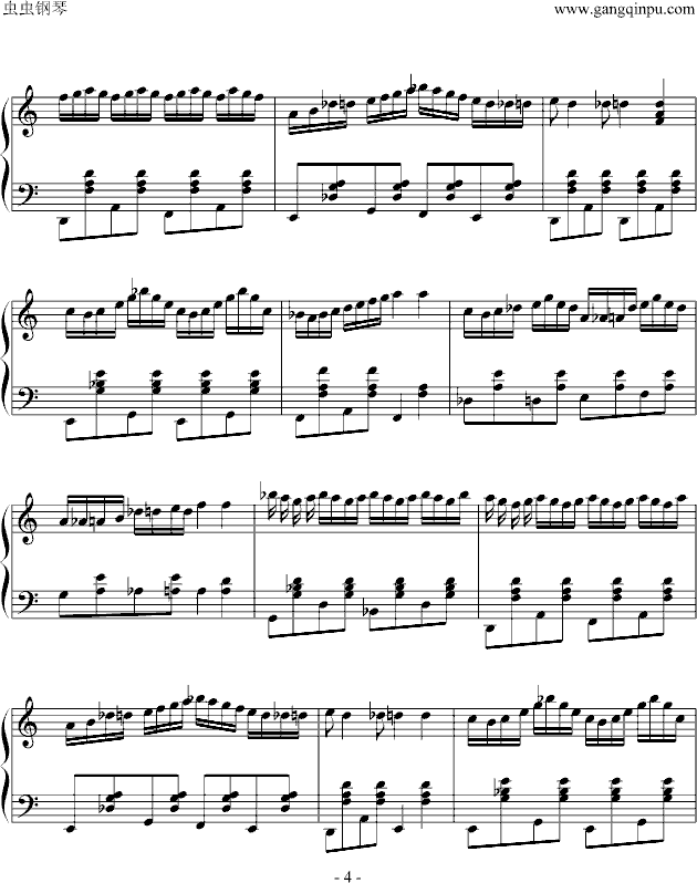 zarda钢琴曲谱（图4）