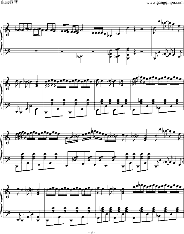 zarda钢琴曲谱（图3）