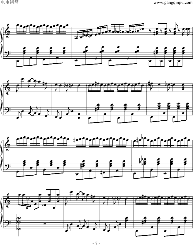 zarda钢琴曲谱（图7）