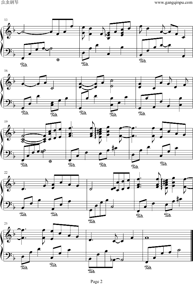 From Silence钢琴曲谱（图2）